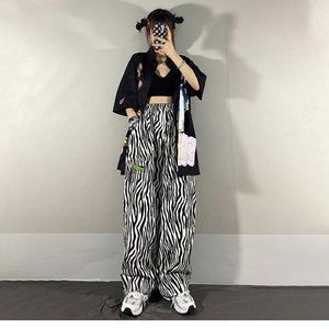 Hip Hop Pants Women High